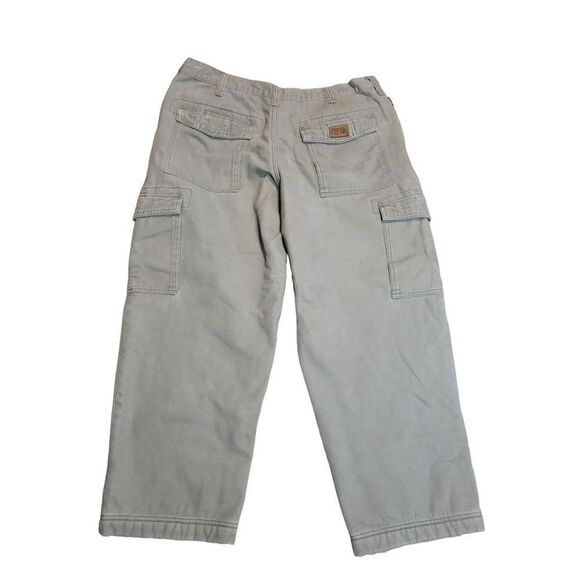 Gravel Gear Carpenter Pants Men Sz 40 X 30 Rip‎ Stop Khaki Straight Leg - Picture 7 of 7
